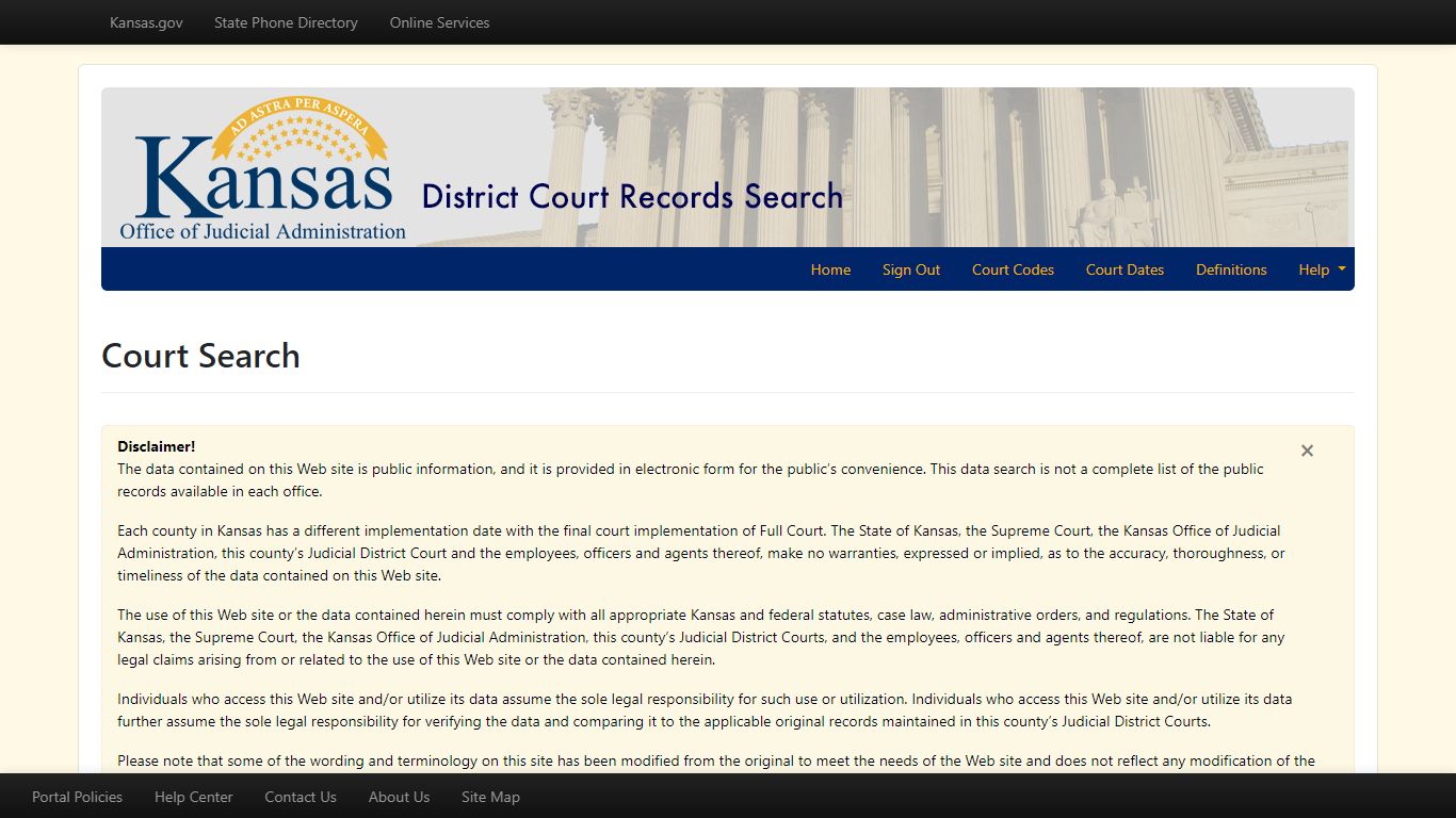 Kansas.gov Application